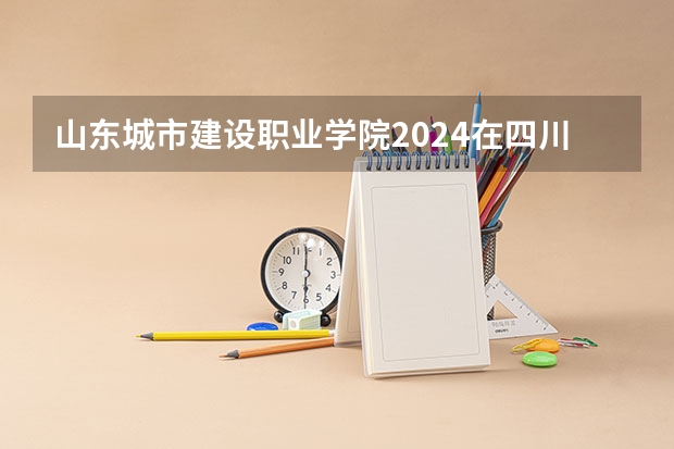 山东城市建设职业学院2024在四川招生计划
