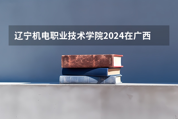 辽宁机电职业技术学院2024在广西招生计划