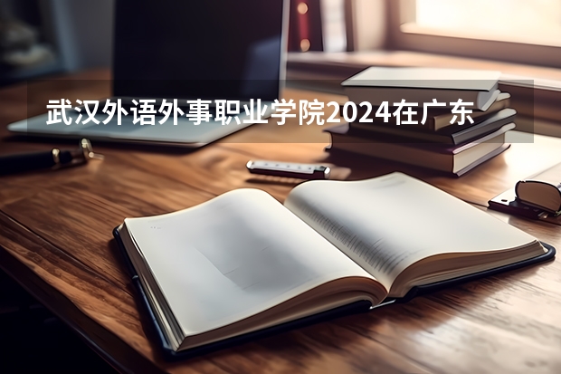 武汉外语外事职业学院2024在广东招生计划