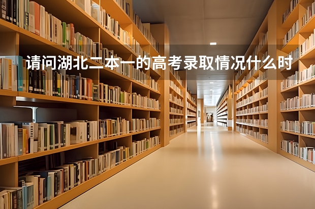 请问湖北二本一的高考录取情况什么时候可以查到啊？？在哪个网站可以看到我的录取情况？