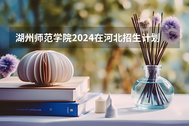 湖州师范学院2024在河北招生计划