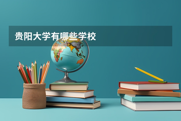 贵阳大学有哪些学校