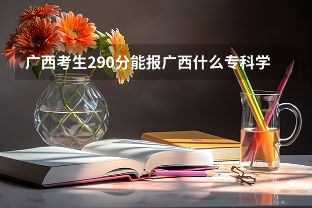 广西考生290分能报广西什么专科学院？我想学医能报广西医科大学和桂林医学院的专科吗？