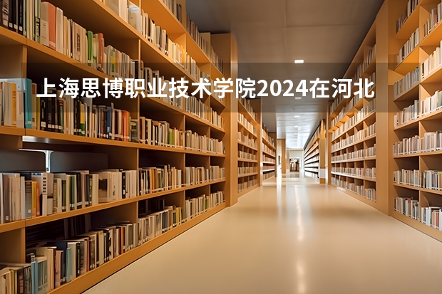 上海思博职业技术学院2024在河北招生计划