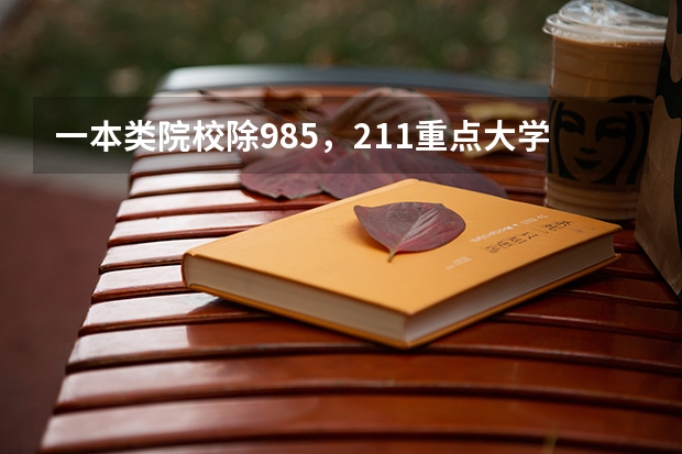 一本类院校除985，211.重点大学有哪些？