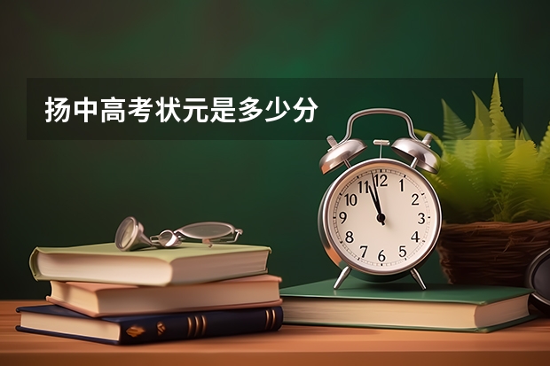 扬中高考状元是多少分