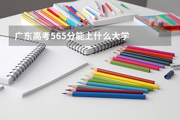 广东高考565分能上什么大学