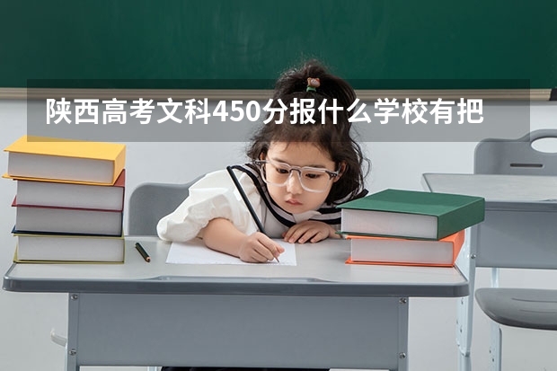 陕西高考文科450分报什么学校有把握