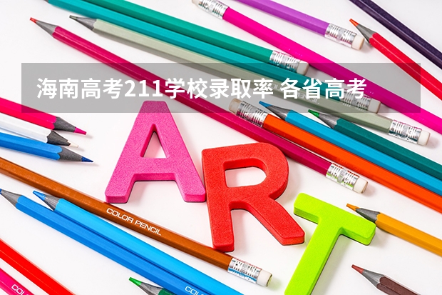 海南高考211学校录取率 各省高考难度排名