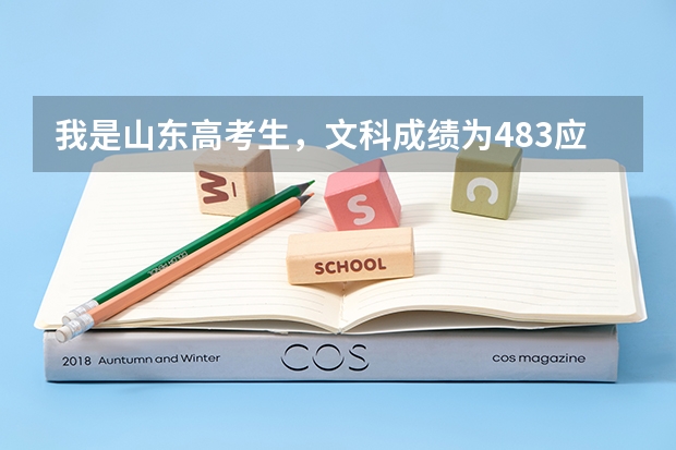 我是山东高考生,文科成绩为483.应该上什么大学