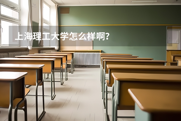 上海理工大学怎么样啊？