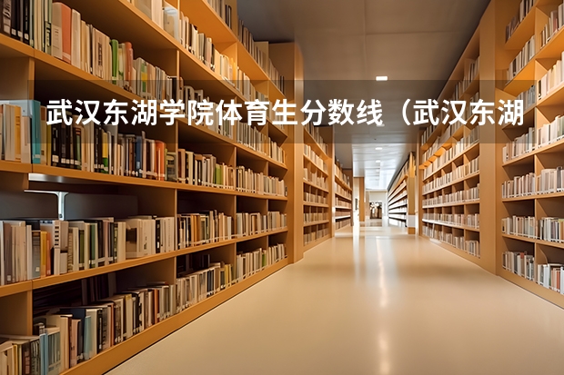 武汉东湖学院体育生分数线（武汉东湖学院录取分数线）