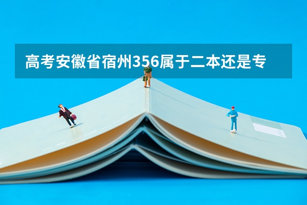 高考安徽省宿州356属于二本还是专科生（宿州航空职业学院是一本还是二本）