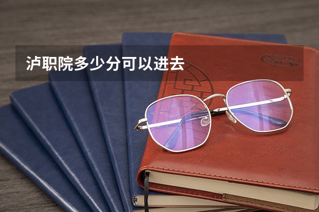 泸职院多少分可以进去