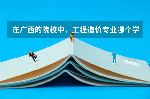 在广西的院校中,工程造价专业哪个学校最好