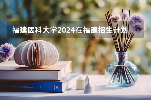 福建医科大学2024在福建招生计划