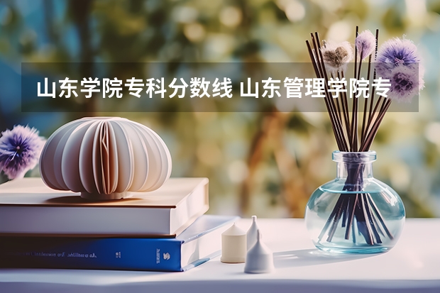 山东学院专科分数线 山东管理学院专科录取分数线