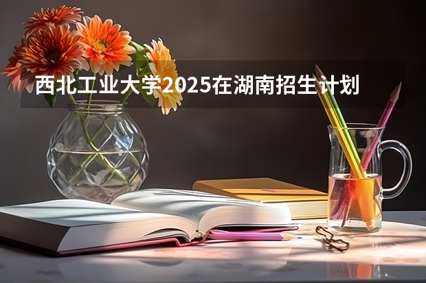 西北工业大学2025在湖南招生计划预测