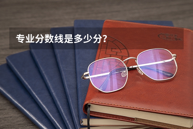 专业分数线是多少分？