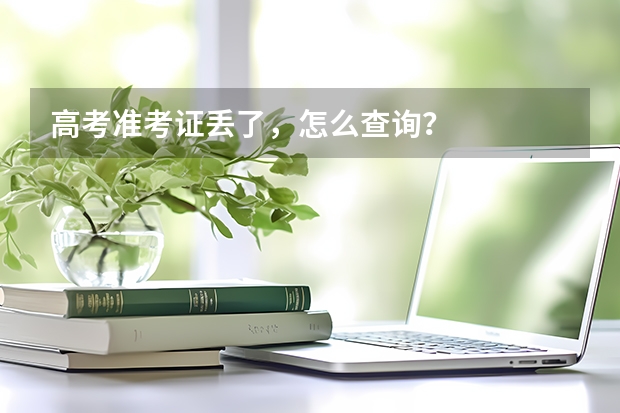 高考准考证丢了，怎么查询？
