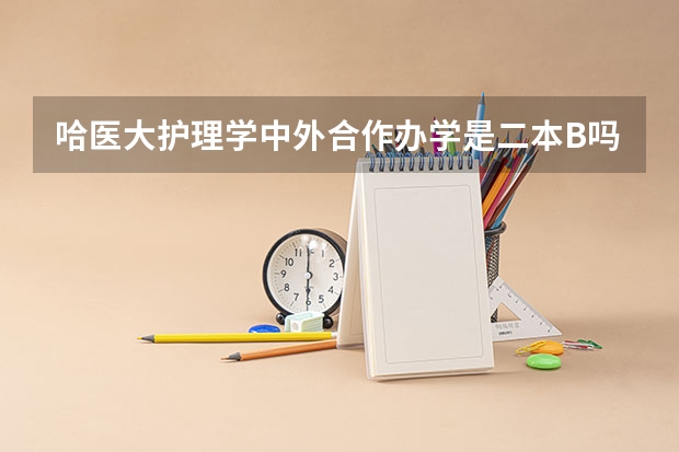 哈医大护理学中外合作办学是二本B吗