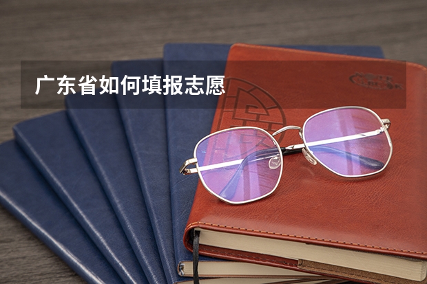 广东省如何填报志愿