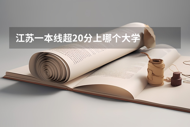 江苏一本线超20分上哪个大学