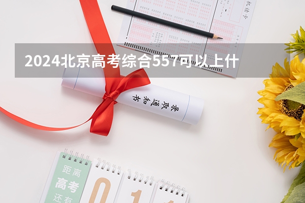 2024北京高考综合557可以上什么大学预测