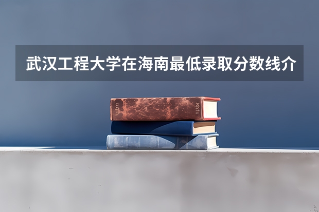 武汉工程大学在海南最低录取分数线介绍