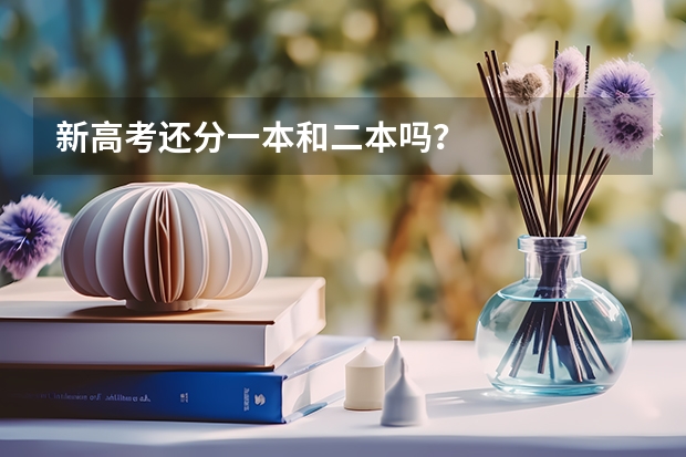 新高考还分一本和二本吗?